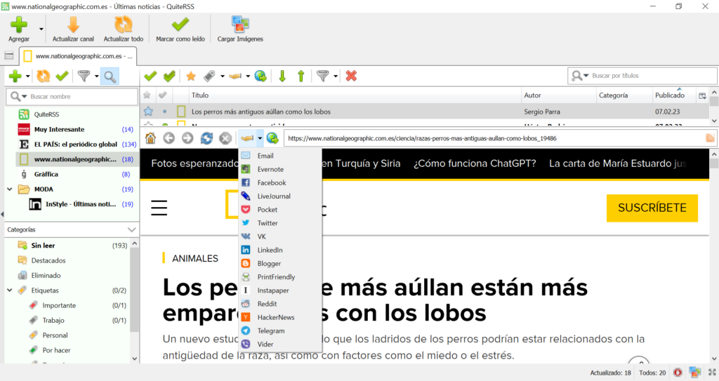 agregador de contenidos20